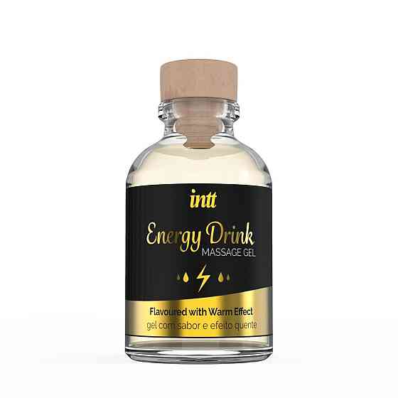 Массажный гель для интимных зон Intt Energy Drink (30 мл) разогревающий Sex Aura Киев