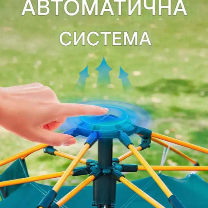 Автоматическая палатка 2-местная для кемпинга, пикника и путешествий – быстрая установка, защита от дождя и ве Львов - изображение 7