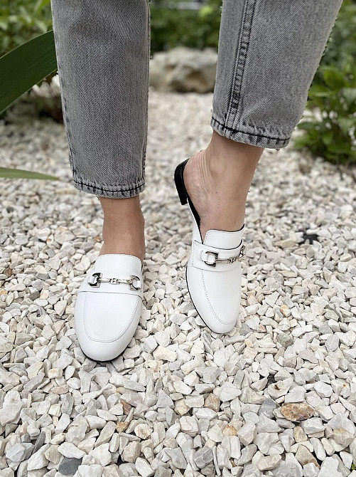 GREMMY Шльопанці жіночі GREMMY 950 білі (літо, шкіра натуральна) (4575) лише 37р.38р. Коломыя - изображение 3