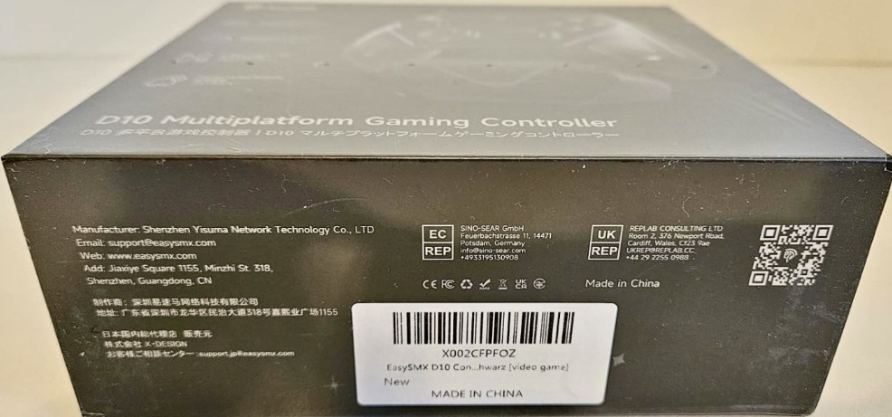 Ігровий джойстик / геймпад EasySMX D10 з зарядною станцією. Київ - фото 1