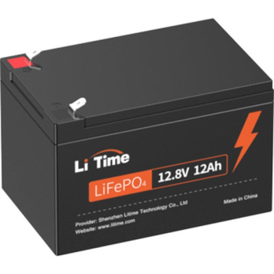 Батарея LiFePo4 Litime 12.8V-12Ah (Li-Time-LiFePO4-12.8-12) Винница - изображение 1