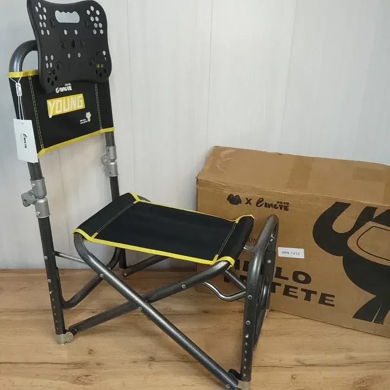 Складной телескопический стул до 150 кг, ven-1252 / Стул для рыбака / Складное кресло Коломия - фото 7