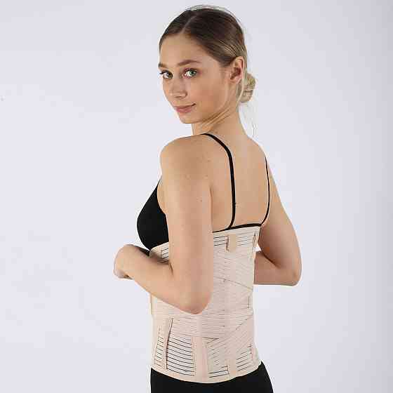 Бандаж попереково-крижовий, 6 ребер жорсткості, висота 32 см, пояс для спини CAS320K Розмір XL Кам'янець-Подільський