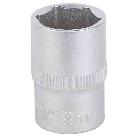 Sigma Насадка шестигранная короткая 1/2" 19мм CrV mid SIGMA (6071191) Коломыя