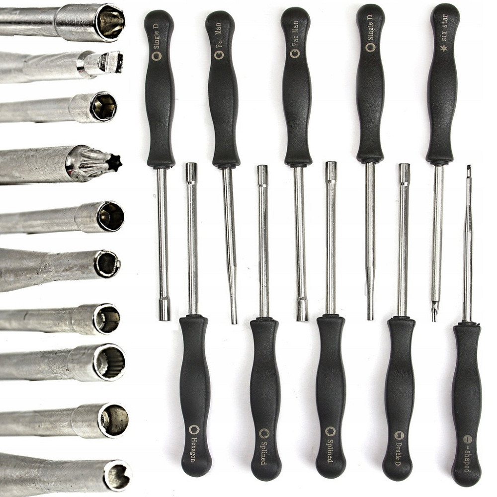 Набор спец отверток 10 разных видов для карбюраторов ,генераторов ,техники с чехлом Mar-Pol (M60002) Нововолынск - изображение 2