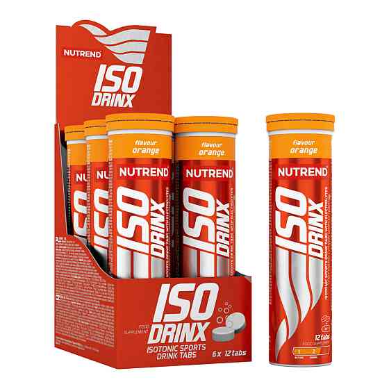 Ізотонік Nutrend ISODRINX 12 tablets (Orange) Луцьк