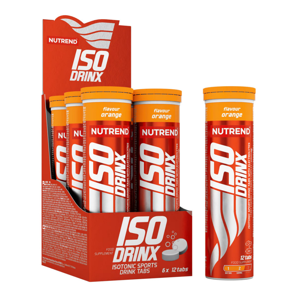 Ізотонік Nutrend ISODRINX 12 tablets (Orange) Луцьк - фото 1