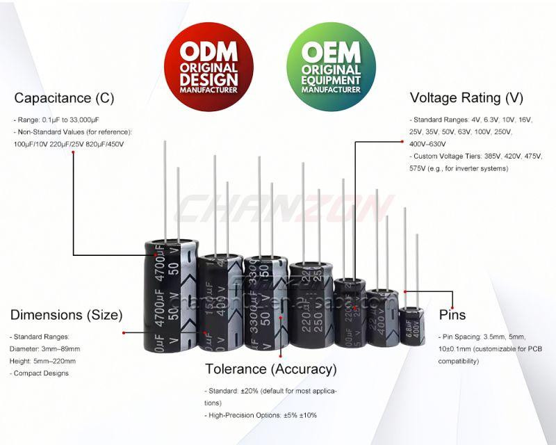 Набор электролитических конденсаторов 100мкФ, 10шт Киев - изображение 3
