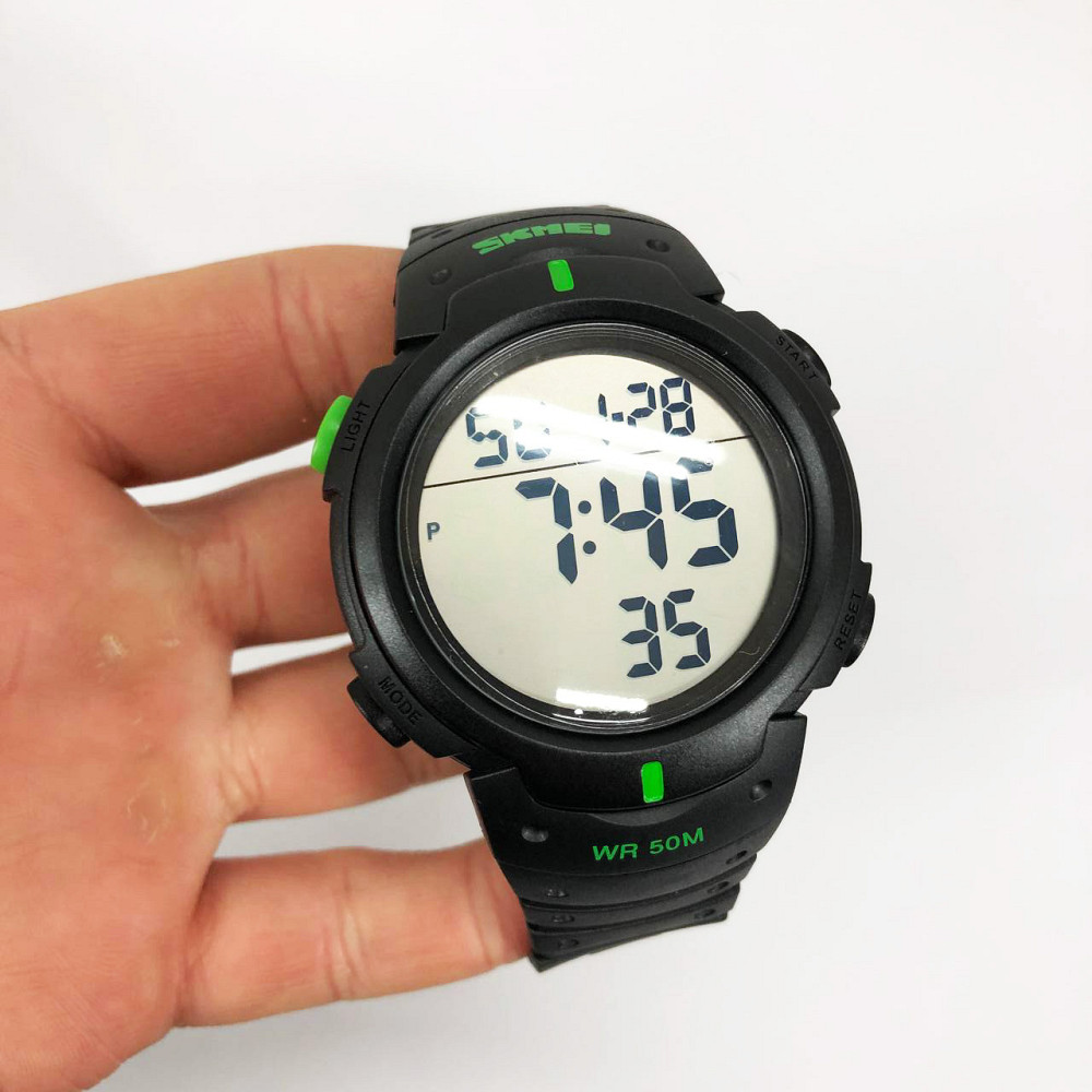 Часы армейские оригинал SKMEI, Часы для кемпинга с водозащитой Мужские круглые спортивные WJ-30 Львов - изображение 5