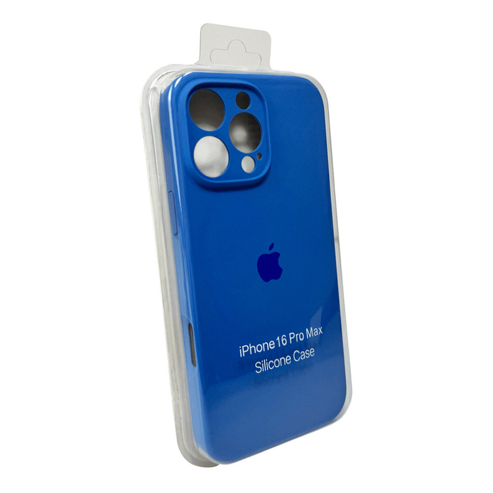 Чохол для смартфона Silicone Full Case AA Camera Protect for Apple iPhone 16 Pro 3,Royal Blue Київ - фото 2