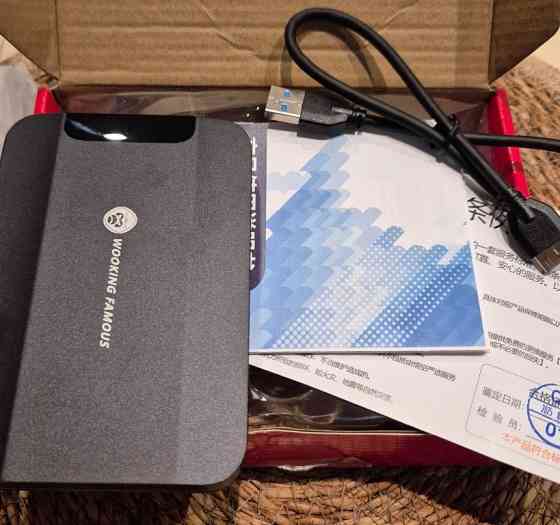 Зовнішній HDD 1TB | Новий | USB 3.0 | Wooking Famous | Опт/роздріб. Київ