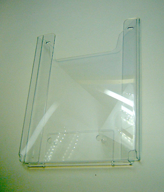 Карман буклетница EKOSTAR А4  297х210х25 (акрил, на саморезы) верт 25 Киев - изображение 2