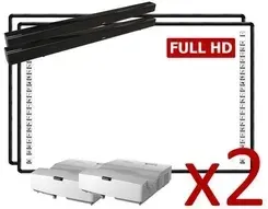 Інтерактивна дошка Myboard Zestaw Interaktywny Duet Black 90” Ultra Full Hd Київ