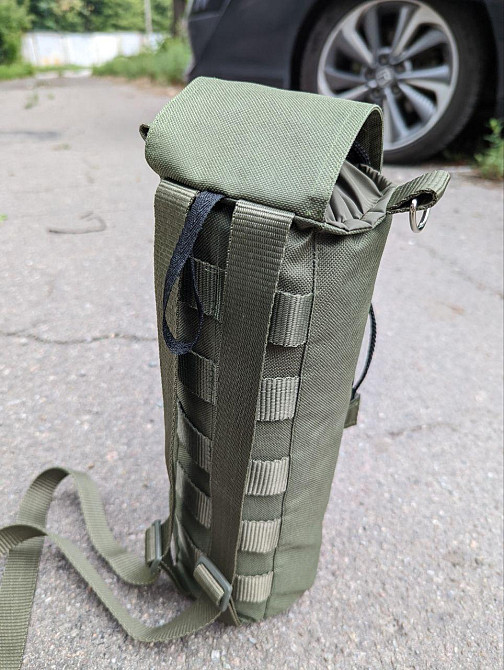Тактична сумка підсумок чохол тримач для пляшки термосу 1.5 л з системою MOLLE Днепр - изображение 10