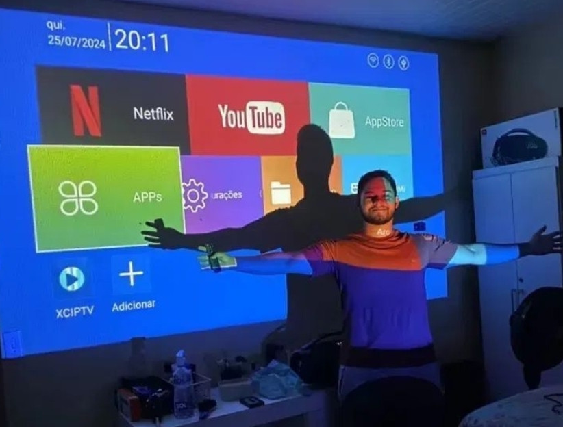 SMART-Android 4K Проектор MAGCUBIC HY-300 PRO BT5.0 WiFi. Харків - фото 1