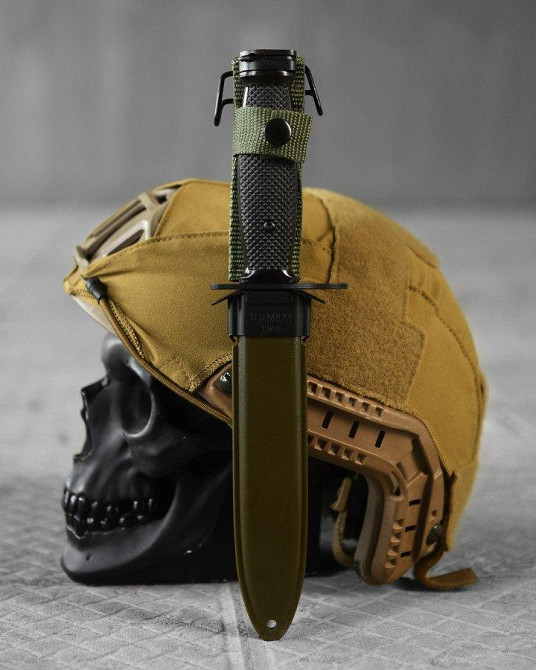 Армійський штик-ніж us ma1 oliva НП4937 Одеса - фото 1