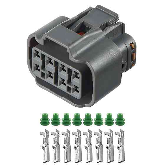 Роз'єм конектор 8-кон., 7283-1364-4 YAZAKI Японія універс., Моторний відсік, Honda Київ