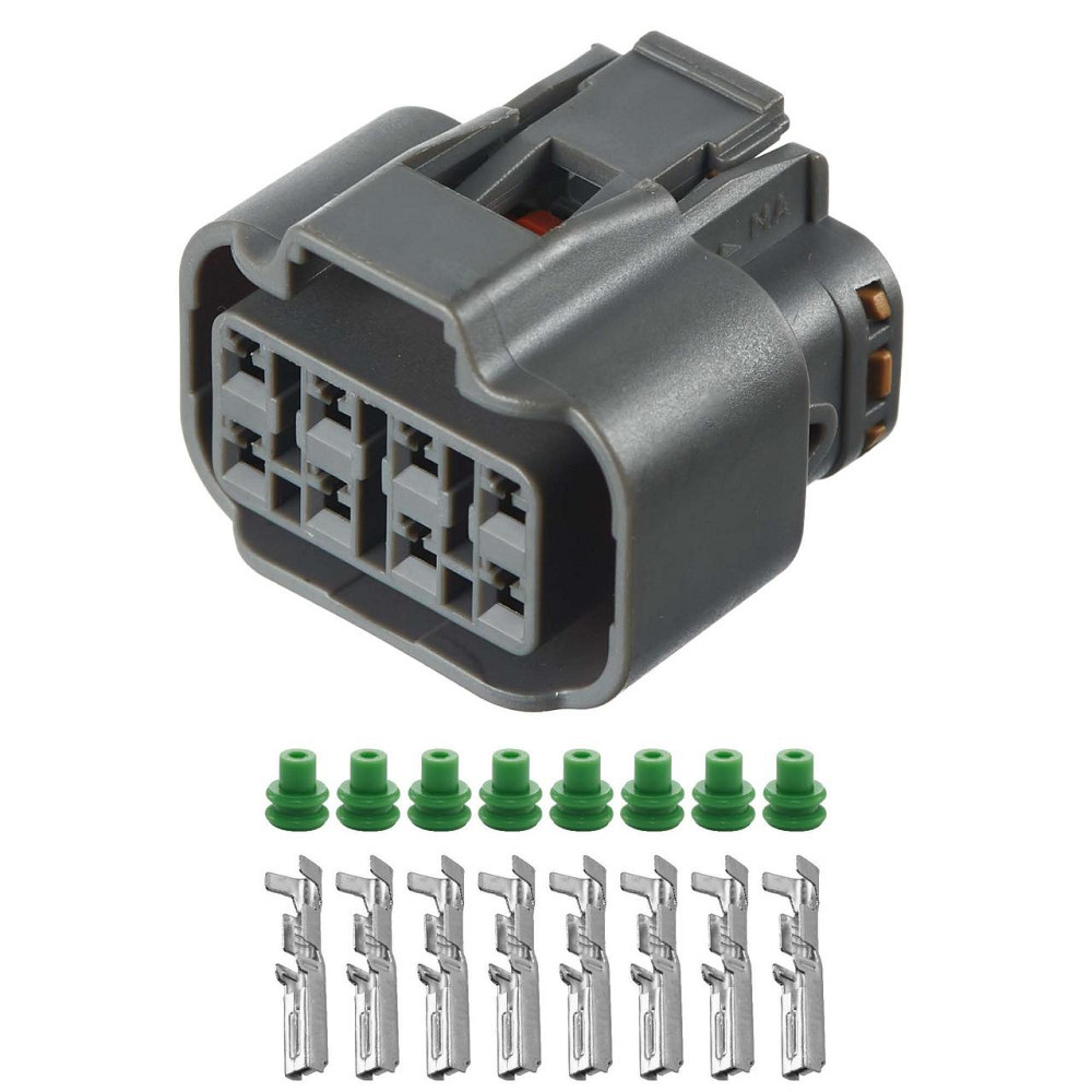 Роз'єм конектор 8-кон., 7283-1364-4 YAZAKI Японія універс., Моторний відсік, Honda Київ - фото 1