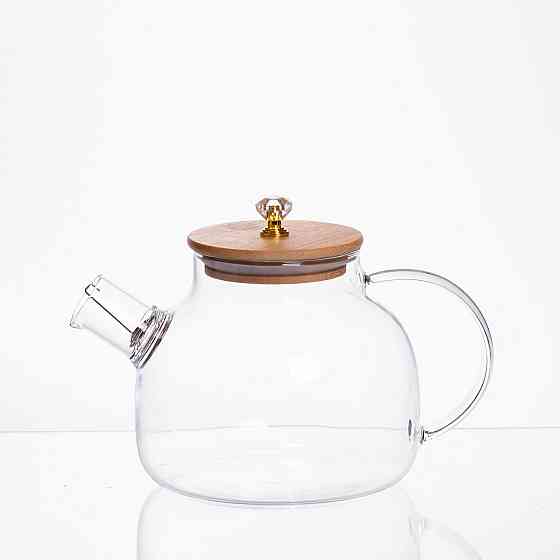 Yiwu Чайний набір із товстого скла 5 предметів на 4 персони 64486-24 Коломыя