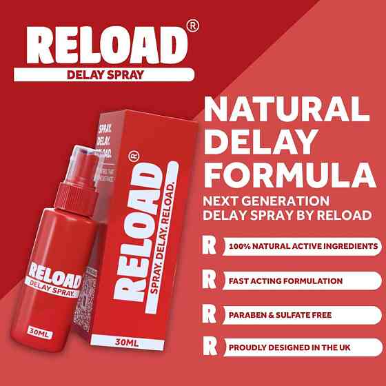 Пролонгатор - EXS Reload Delay Spray, 30 мл Sex Aura Київ