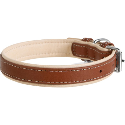 Ошейник для животных WAUDOG Soft с QR паспортом M Ш 25 мм Д 38-49 см коричневый (7203) Винница - изображение 4