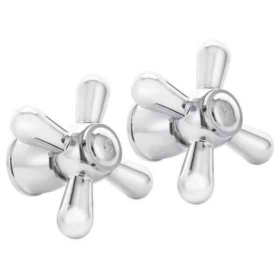 Ручки для змішувача без кранбукс HAIBA DOMINOX (пара) Харків