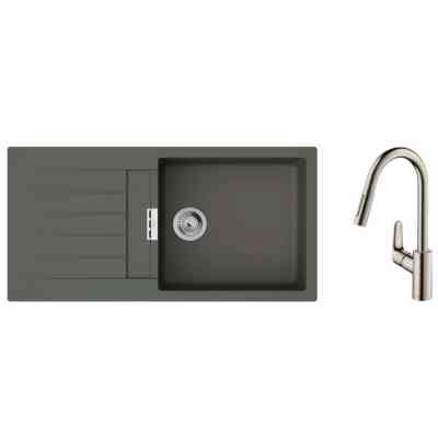 Мийка кухонна Hansgrohe S520-F480 + зміш. Focus M41 (43358800) Вінниця