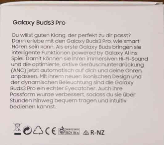 Наушники Samsung Galaxy Buds3 Pro. Харьков