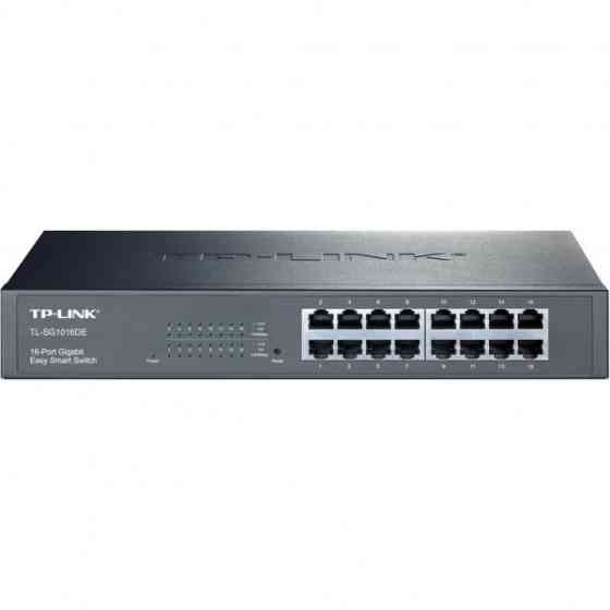 Комутатор TP-Link TL-SG1016DE, 16 портовий, 10/100/1000 (TL-SG1016DE) Киев