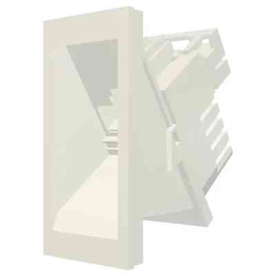 Модуль Keystone RJ45 STP кат. 5е, 22.5х45, кутовий, white Molex (16.1C.011.D0035) Винница