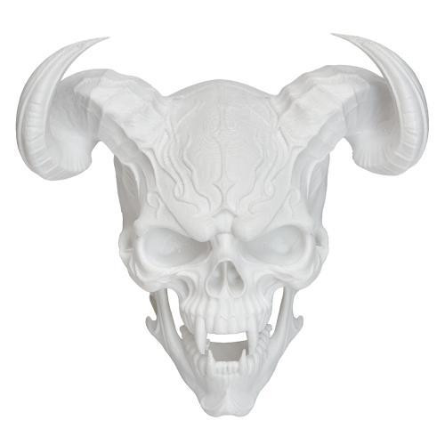 Защитный колпачок на фаркоп с белым черепом и рогами Харьков - изображение 3