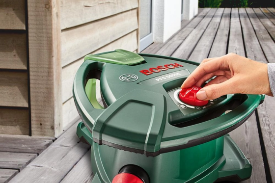 Професійний електричний фарборозпилювач Bosch PFS 5000 Е : 1200 Вт, нанесення фарби 3 м²/хв, контейнер 1 л Київ