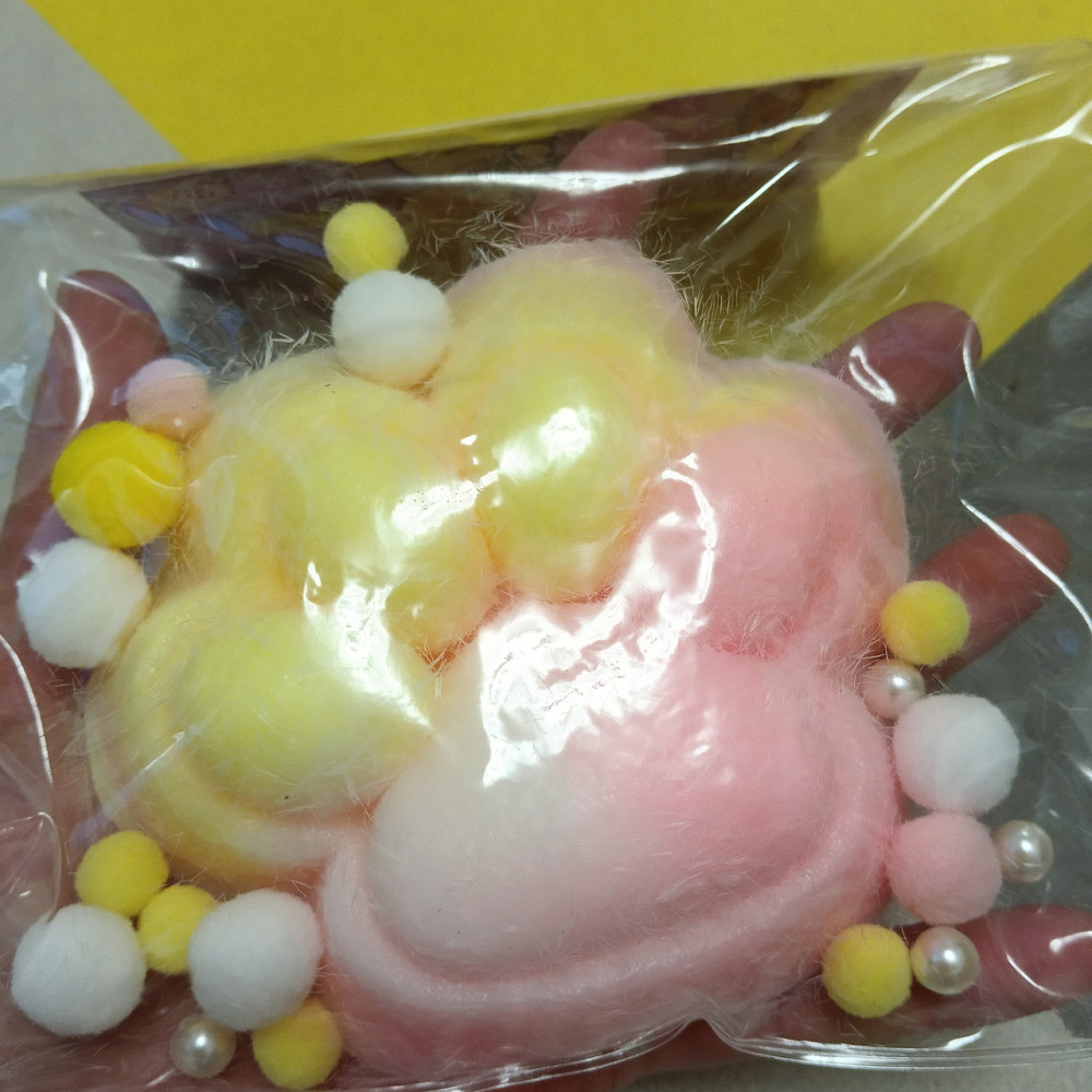 Лапки большая мохната сквиш антистресс лапка Табо Киев - изображение 3