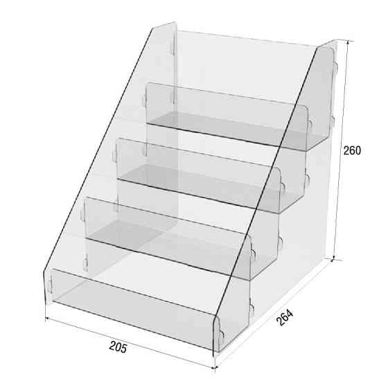 Товарна горка EKOSTAR на 4 полки 205х264х260 Київ