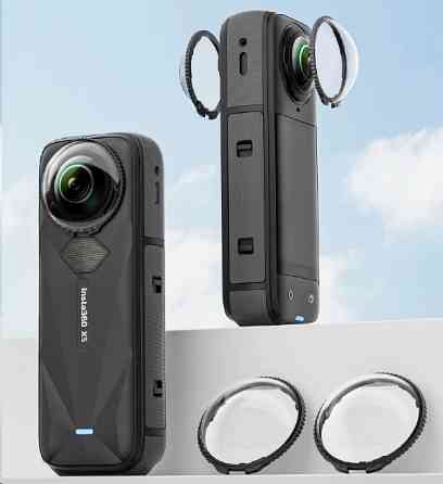 Захисні лінзи Insta360 X5 загартоване скло aMagisn PF10 Київ