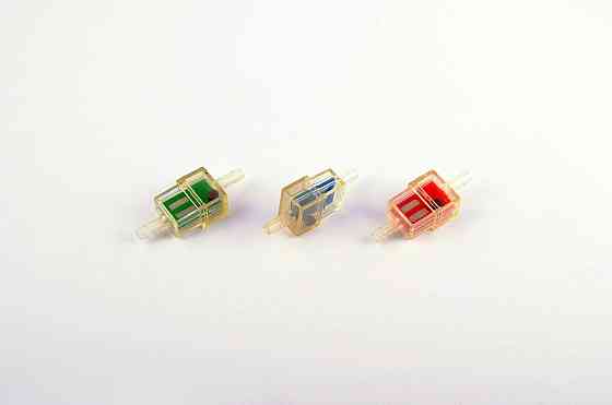 Фільтр паливний прямокутний із сітчастим елементом (№ 007) (+магніт) Мукачево