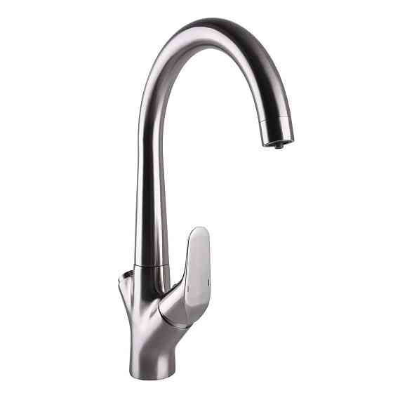 Смеситель для кухни под осмос Globus Lux LAZER GLLR-0222-8-STSTEEL (000019261) Киев