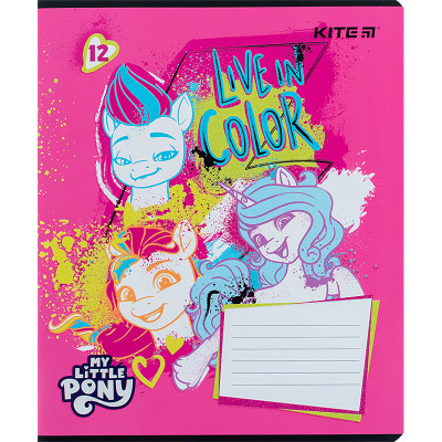 Зошит Kite My Little Pony 12 аркушів, лінія (LP24-234) Вінниця - фото 10