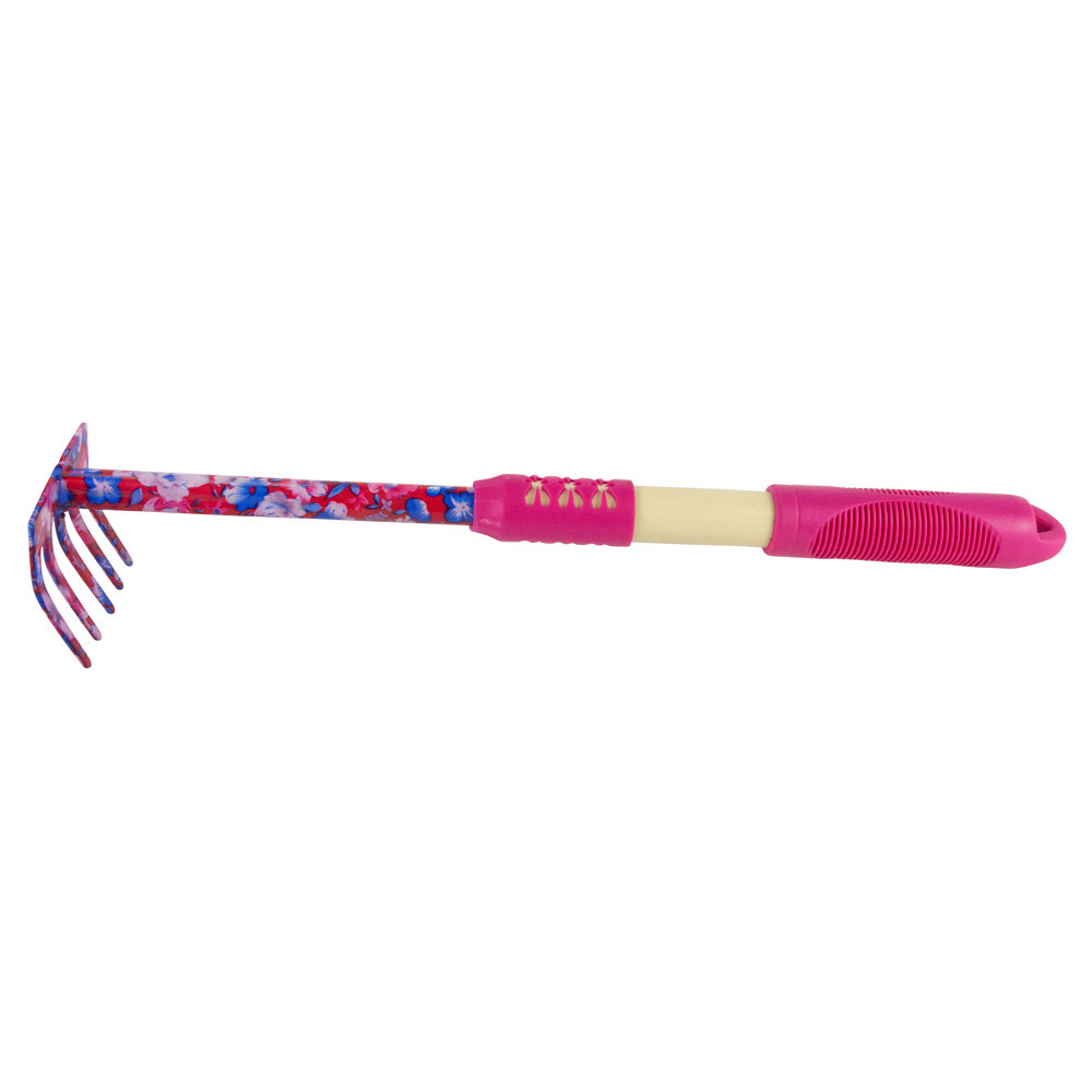 Грабли 5-ти зубые (pink) (TPR) FLORA (5043154) Киев - изображение 5