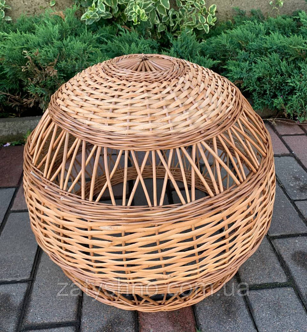 Плетеная люстра, круглая Киев - изображение 4