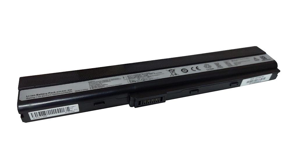 Аккумулятор для ноутбука Asus A42-K52 10.8V Black 5200mAh OEM Винница - изображение 1