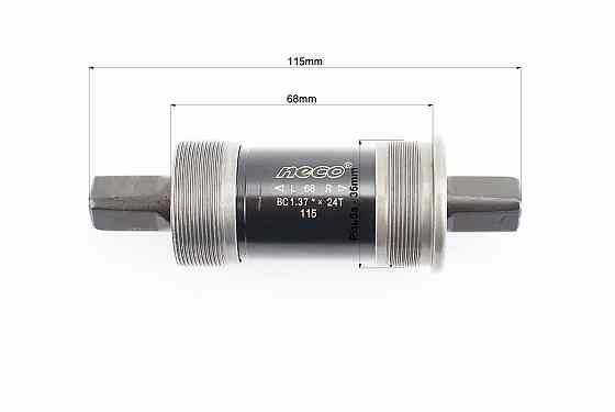 Картридж-каретка "квадрат" MTB 68х115мм Київ