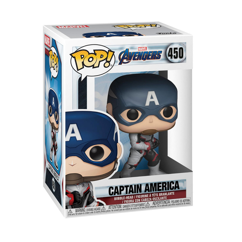Ігрова Фігурка Funko Pop! - Капітан Америка У Білому Костюмі Днепр - изображение 1