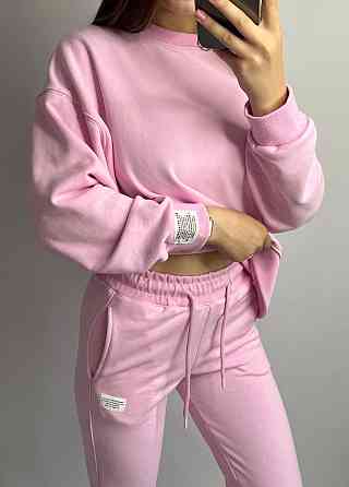 Костюм спортивний жіночий трикотажний Рожевий XL/XXL Харків
