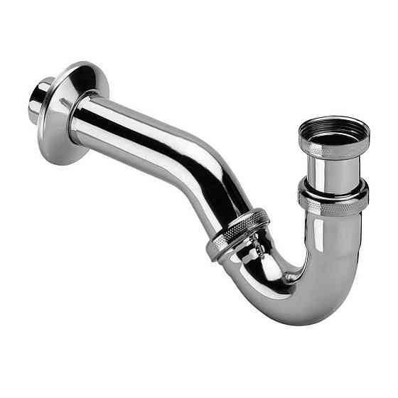 Сифон для бІде VIEGA 1 1/4″х1 1/4″ хром трубний 103781 Київ