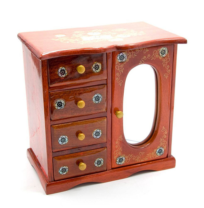 Скринька з дзеркалом 5 відділень Київ - фото 1