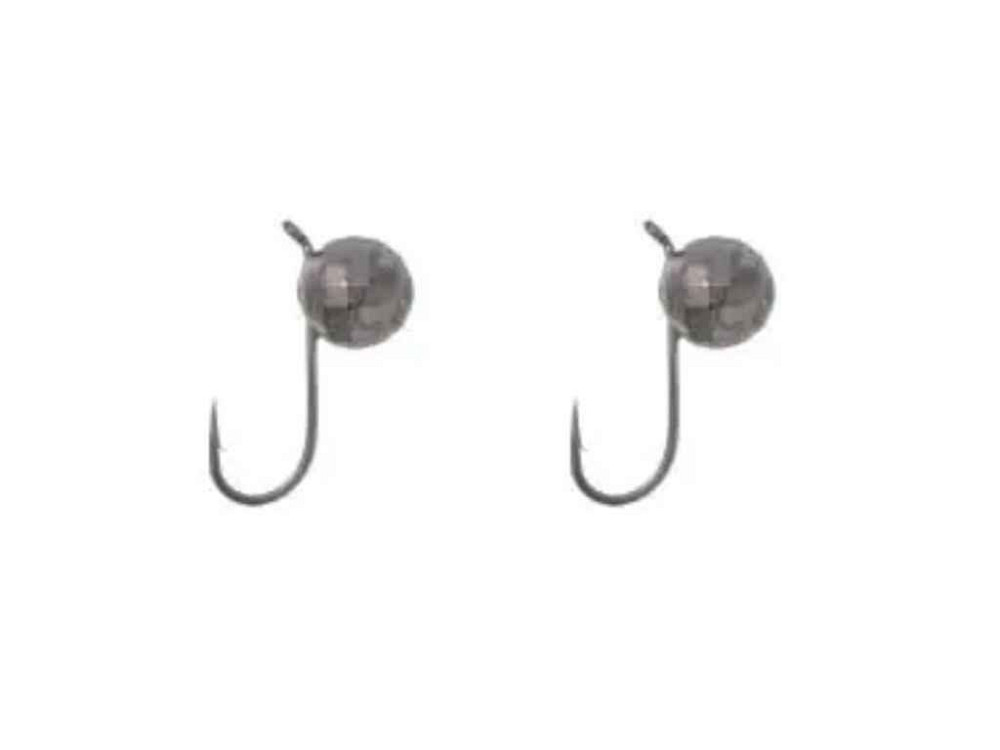 Мормишка вольфрам Диско з вушком 4мм 0,65г black nickle (2шт/уп) ТМ FISHING ROI Київ - фото 1
