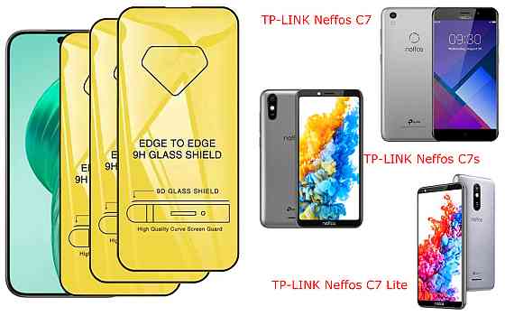 Захисне скло DefenzoGlass для TP-LINK Neffos C7, Neffos C7s, Neffos C7 Lite – подвійна міцність Київ
