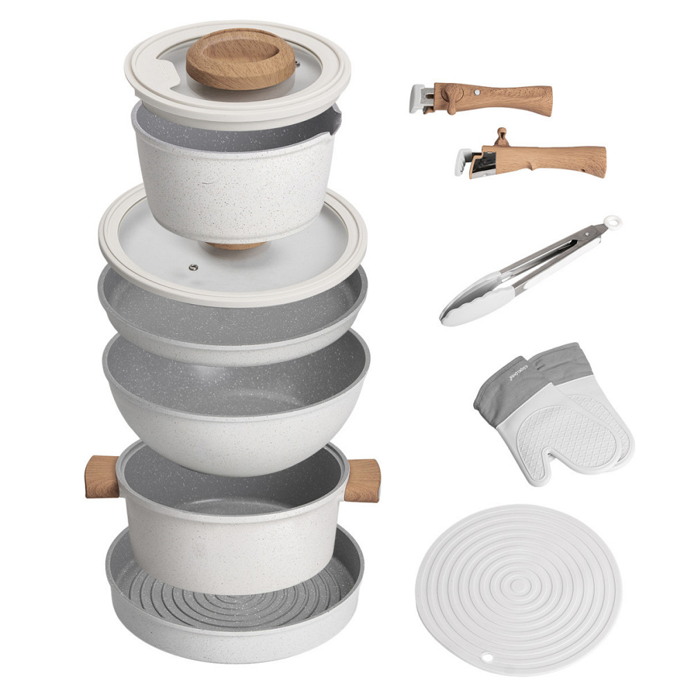 Набір алюмінієвого посуду MGC з антипригарним покриттям 11 шт. Київ - фото 7