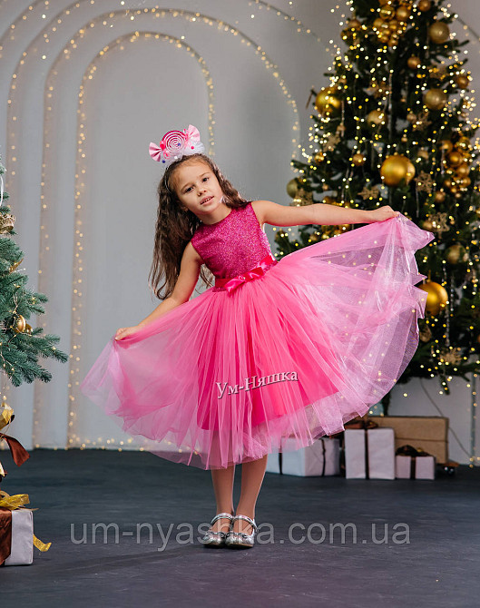 Цукерка Костюм цукерки Дитяча святкова сукня + обруч Кривий Ріг - фото 1